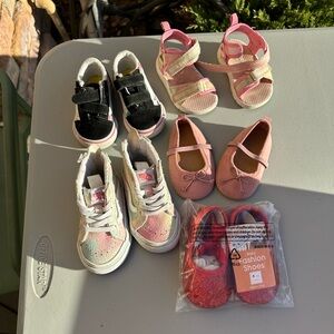Vans Target Old Navy Toddler Shoe Bundle Size 3 and 4